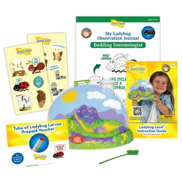 Insect Lore Ladybug Land Kit - Picture 1 of 2